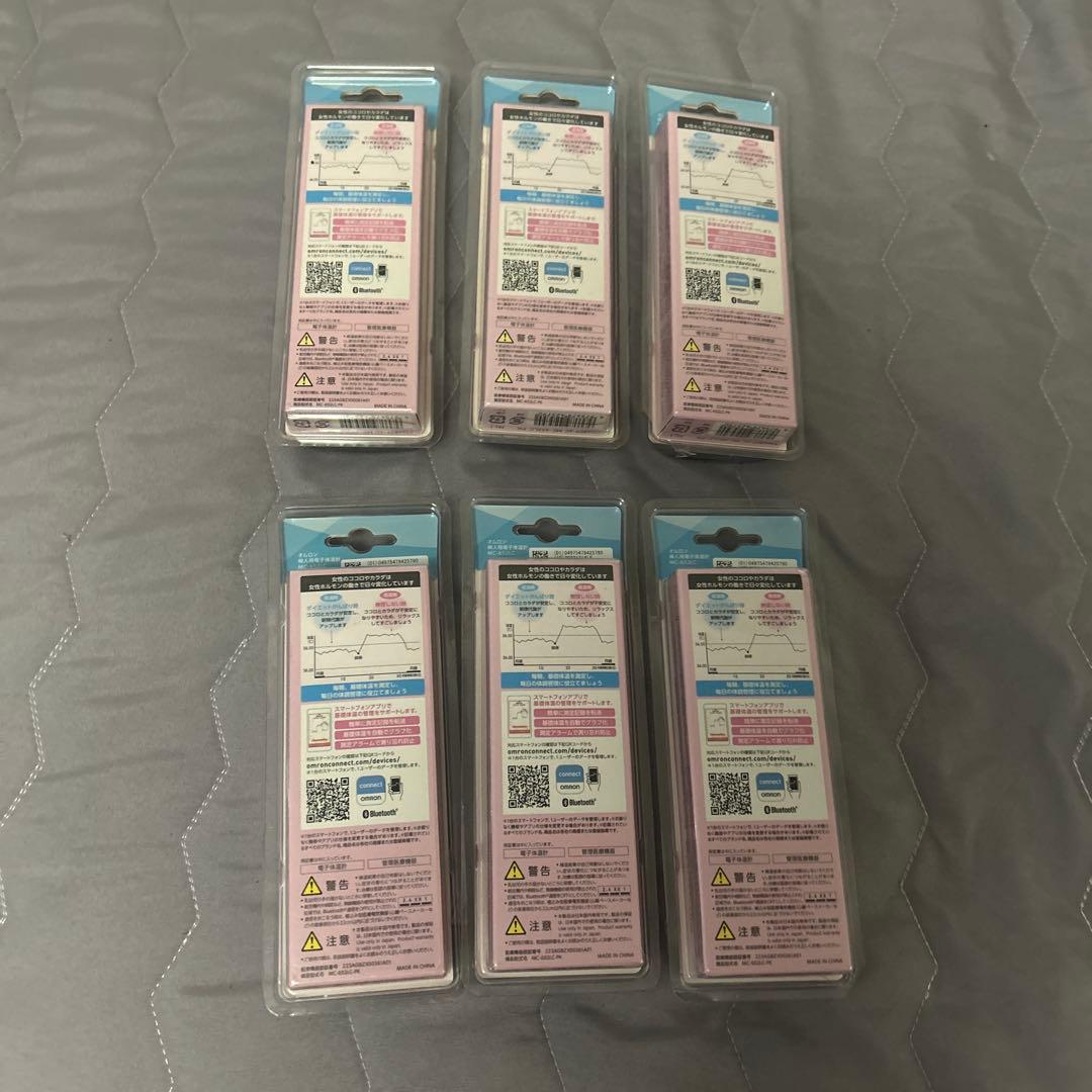 【新品未使用】オムロン婦人用体温計　OMRON MC-652LC-PK ピンク