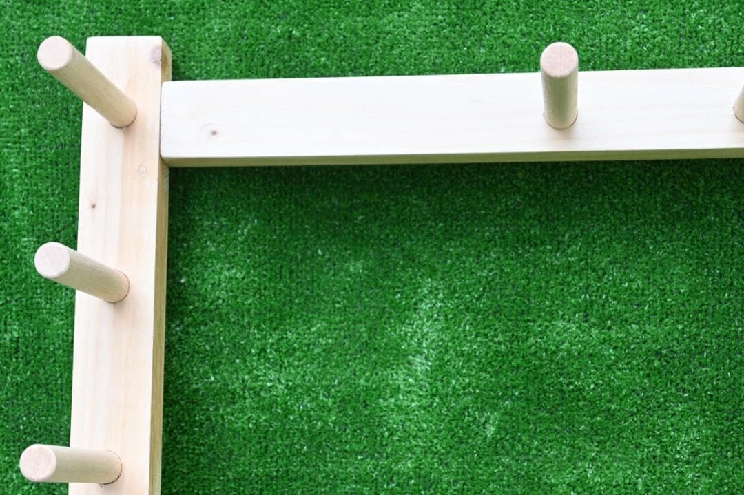 織り機 / 整経台　簡単組み立て式 6段C