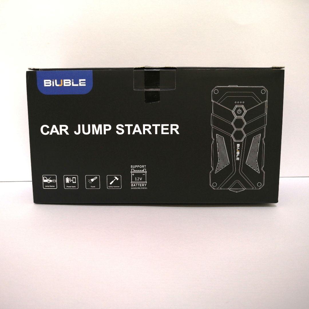 BIUBLE JS003 ジャンプスターター 大容量 LEDライト搭載