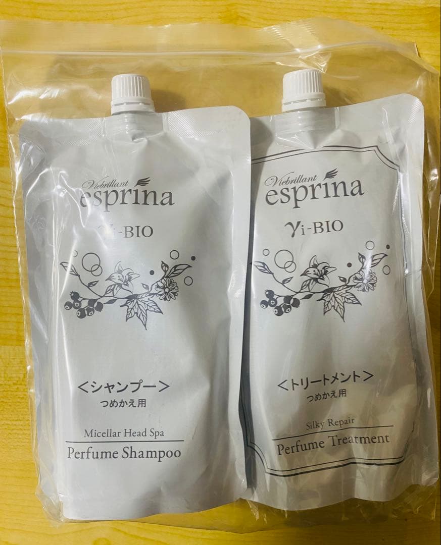 エスプリーナ 美BIO シャンプー　コンディショナー本体＋つめかえ用　おまけ付き