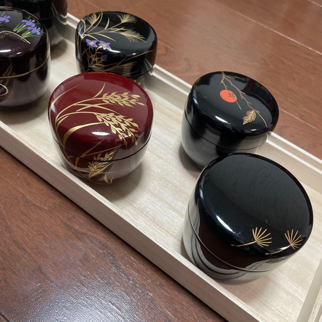 茶道 棗 なつめ まとめ売り