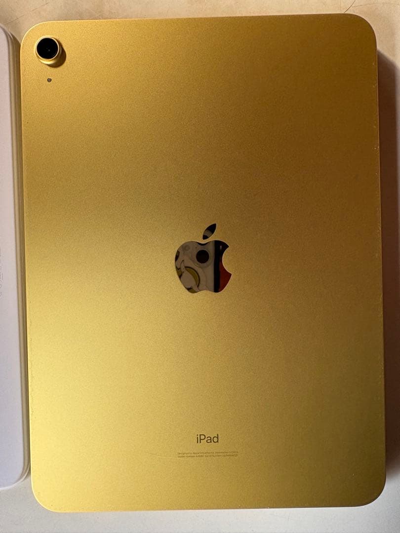 Apple iPad イエロー 第10世代 256GB & folio