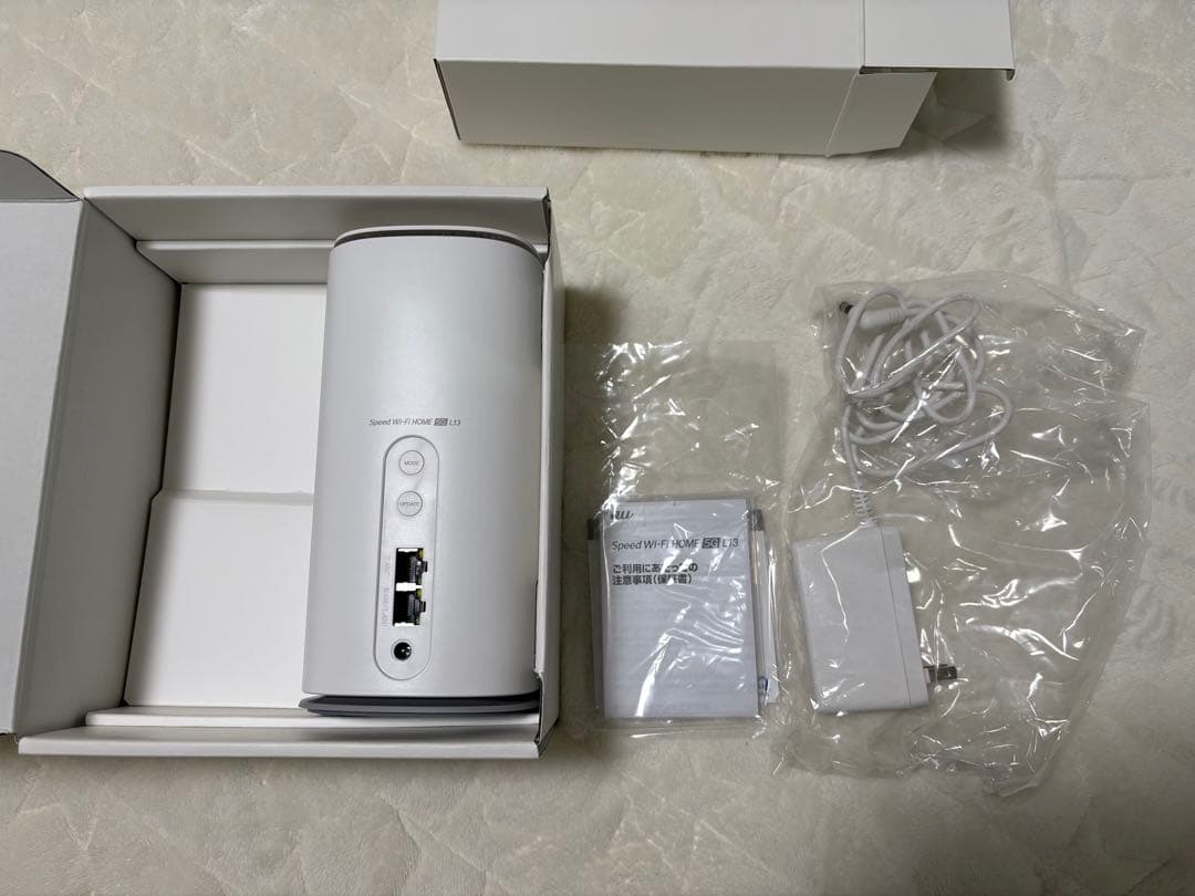 Speed Wi-Fi  5G L13 本体 新古品