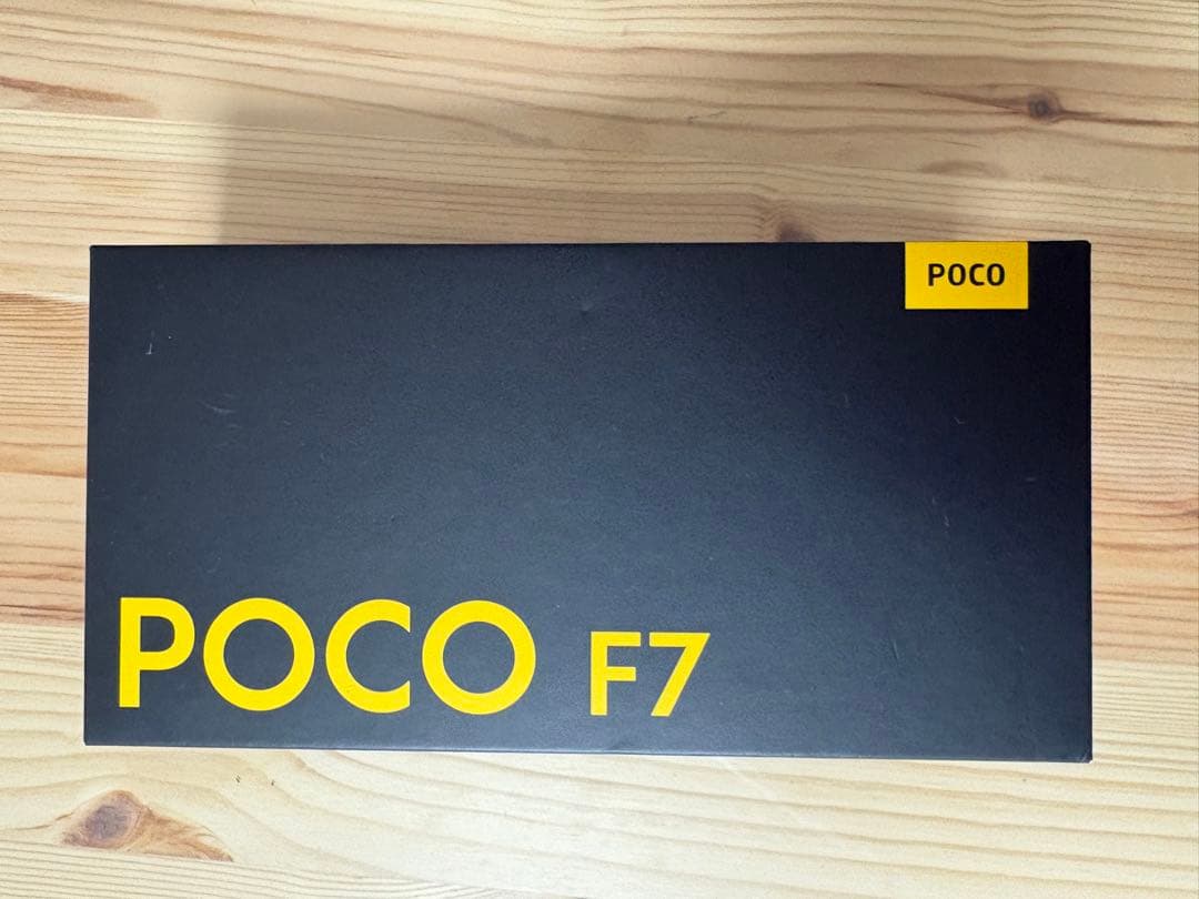 美品 Xiaomi POCO F7 12GB/256GB ホワイト 国内版