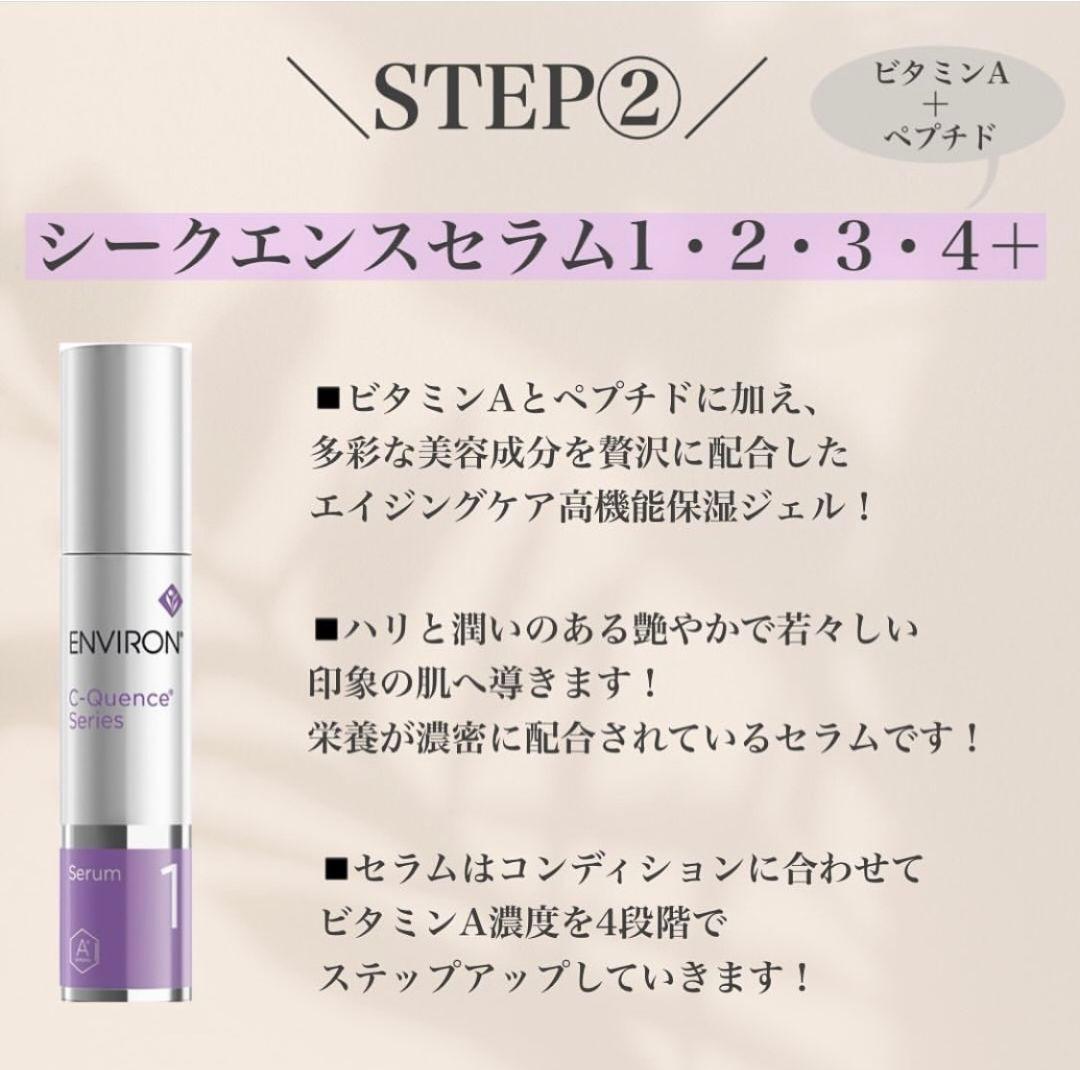 エンビロンENVIRON C－クエンスセラム4+☆レチノールコスメNO.1セット