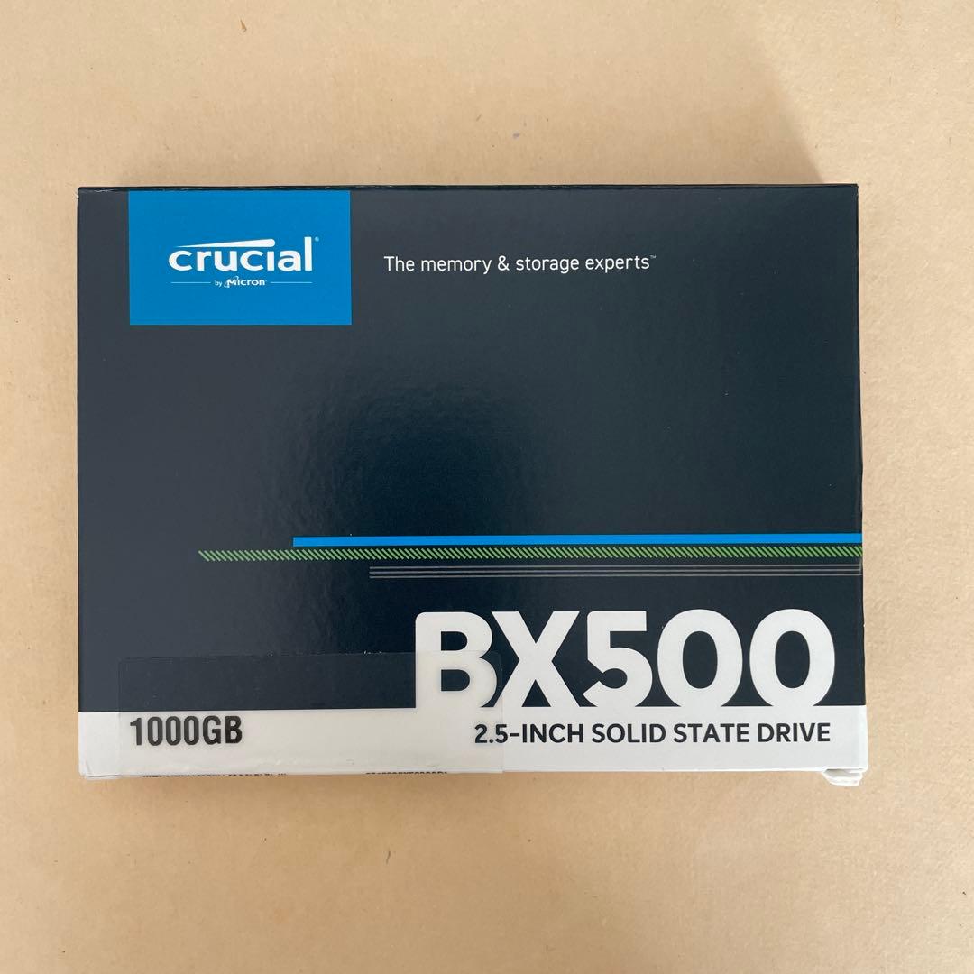 ユーズ品　Crucial BX500 1000GB SSD