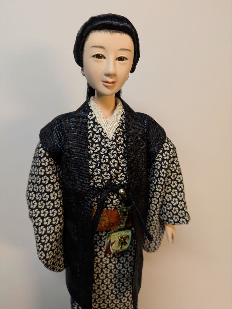 手足可動『孝志郎 』胡粉仕上のヘッド付1/6ドール　ドール本体とスタンドのみ
