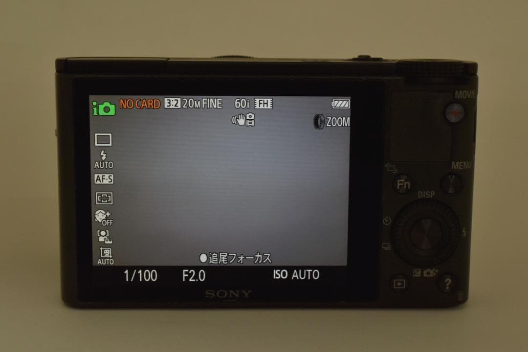SONY Cyber-shot DSC-RX100 ブラック デジタルカメラ