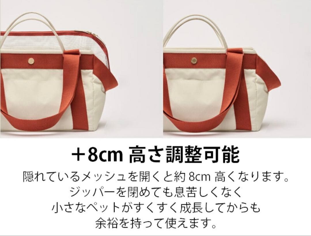 MILLIONG ミリオン ベーグルバッグ S オレンジ 小型犬用 キャリー