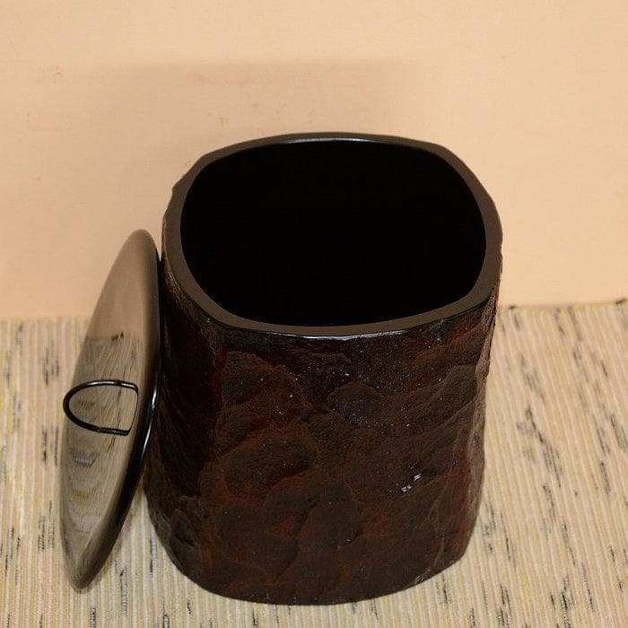 茶道具　水指　欅皮水差　輪島塗　美品　慶塚漆器工房　送料込み