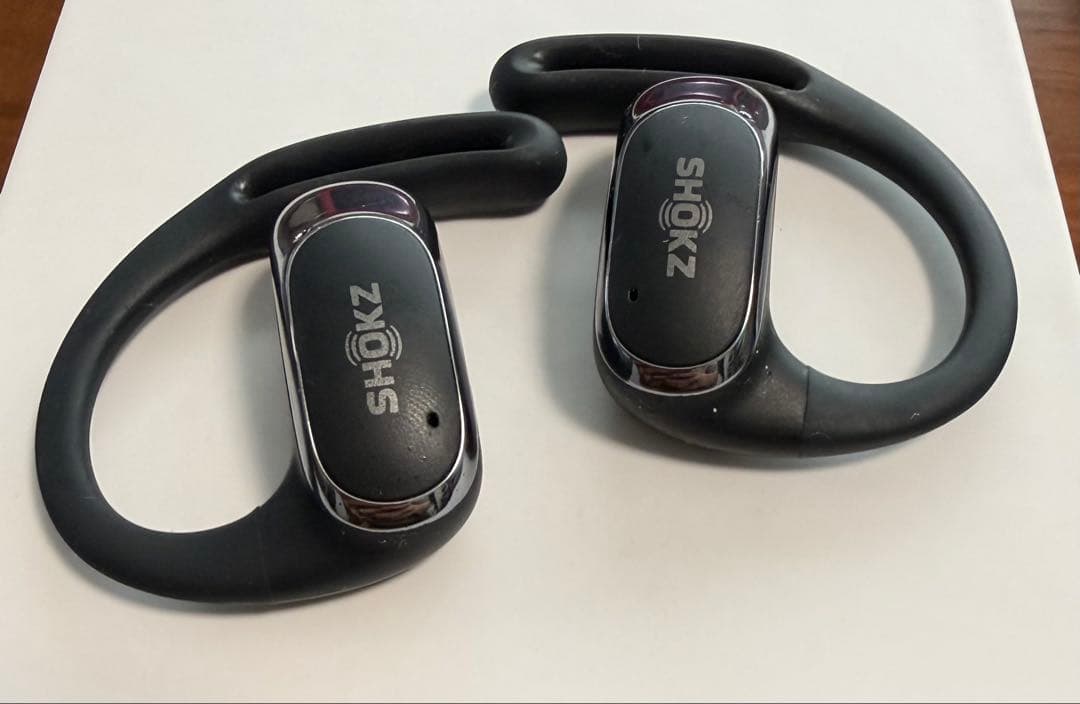 Shokz OpenFit Air ブラック ワイヤレスイヤホン