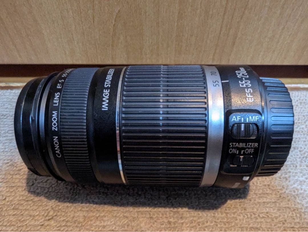 Canon EFS 55-250mm ズームレンズ