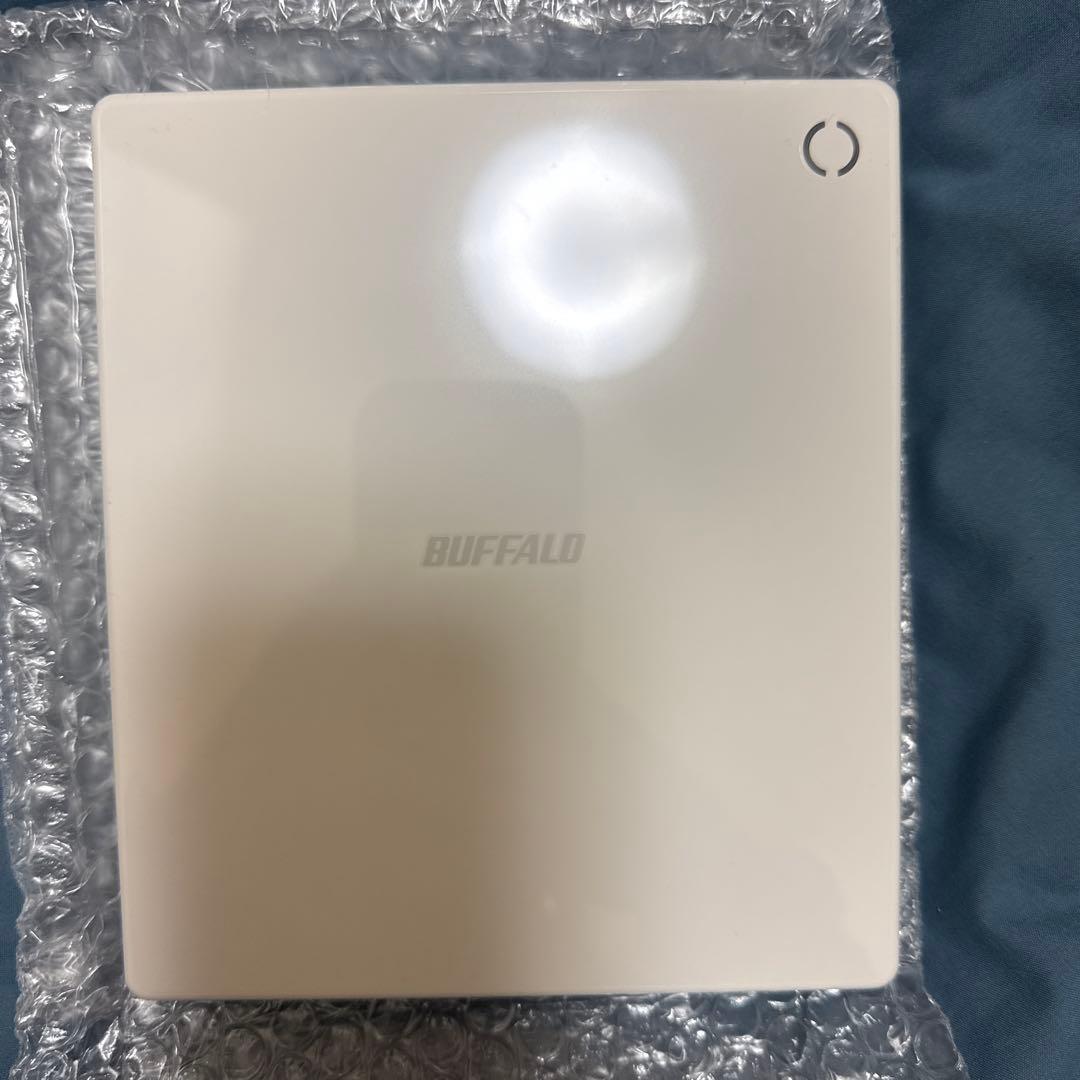 バッファロー ラクレコ スマートフォン用CDレコーダー ホワイト