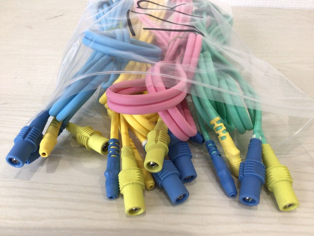 ◉ミナト医科学 各種カイネ用 吸引導子コード 標準4本セット 新古品　VR-5