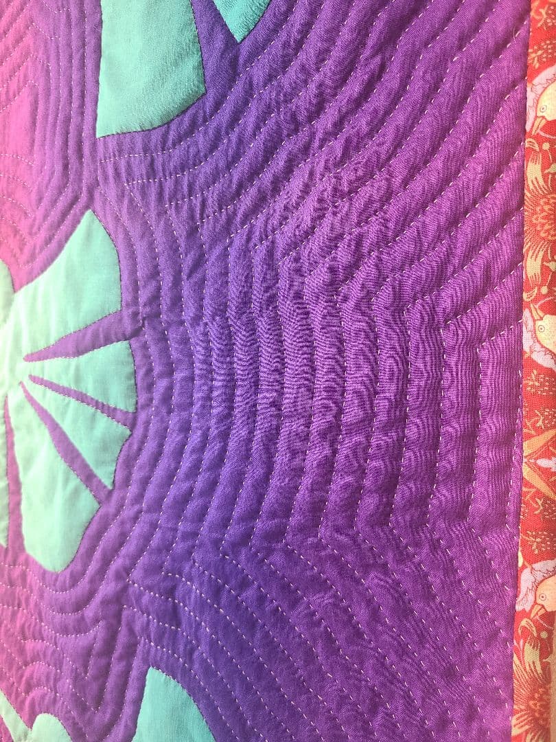 #ハワイアンキルトタペストリー#ハンドメイド#ハワイアン#キルト#グラデーション