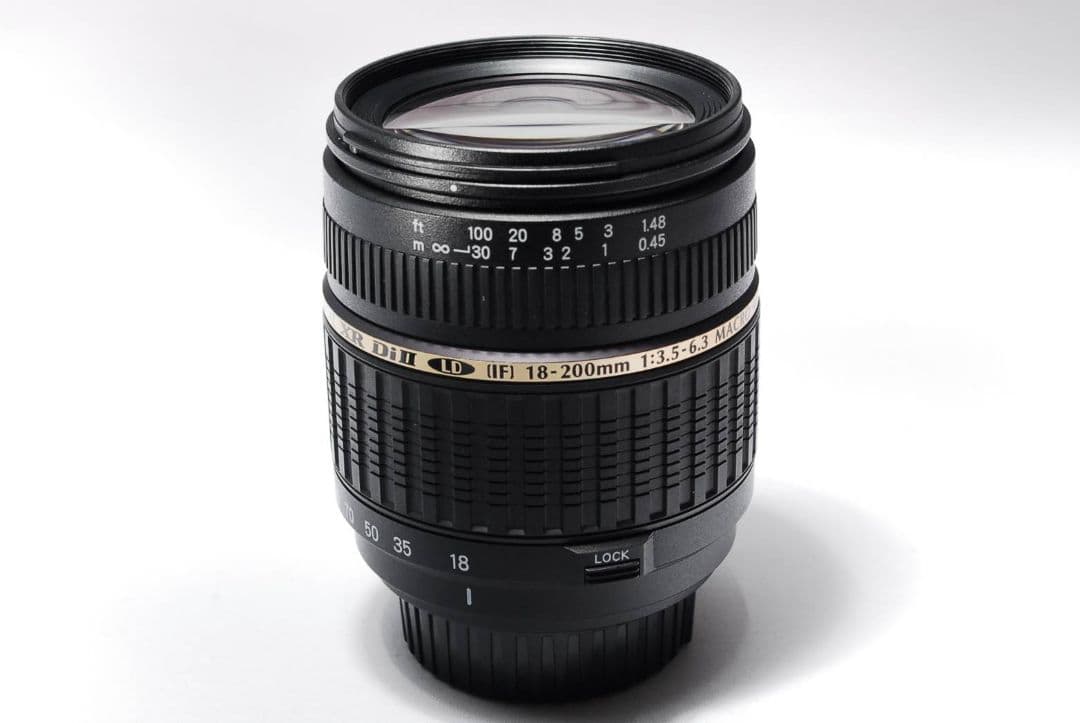 ♥これ1本でOK♥Tamron 18-200mm Nikon用♥高倍率万能ズーム