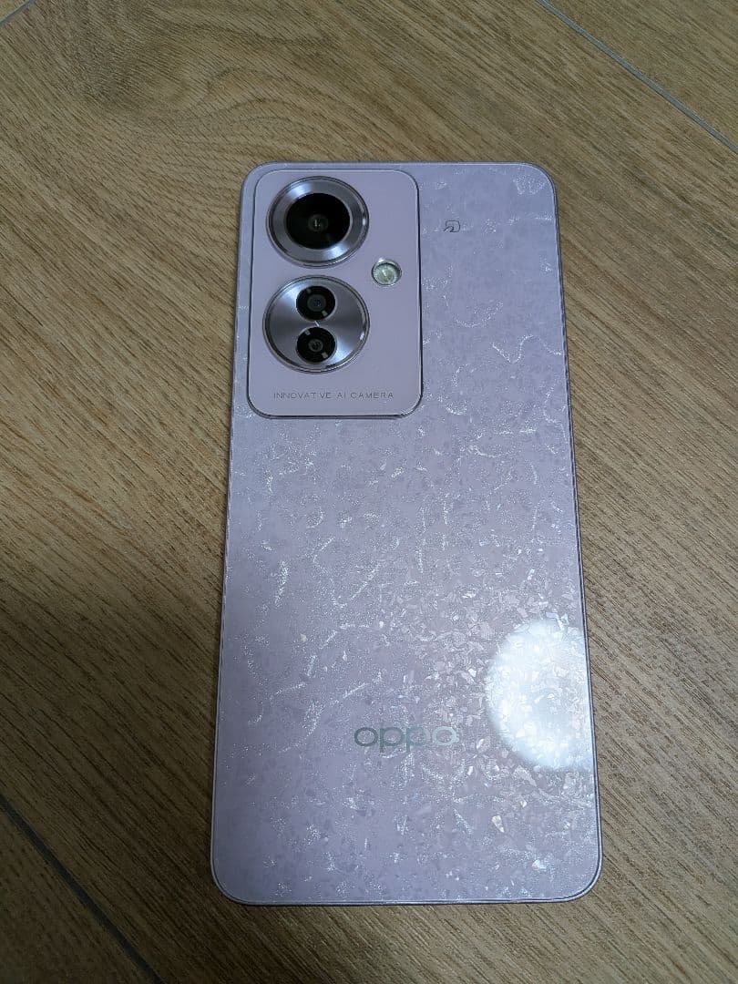 【美品】OPPO Reno11a 本体・コーラルパープル