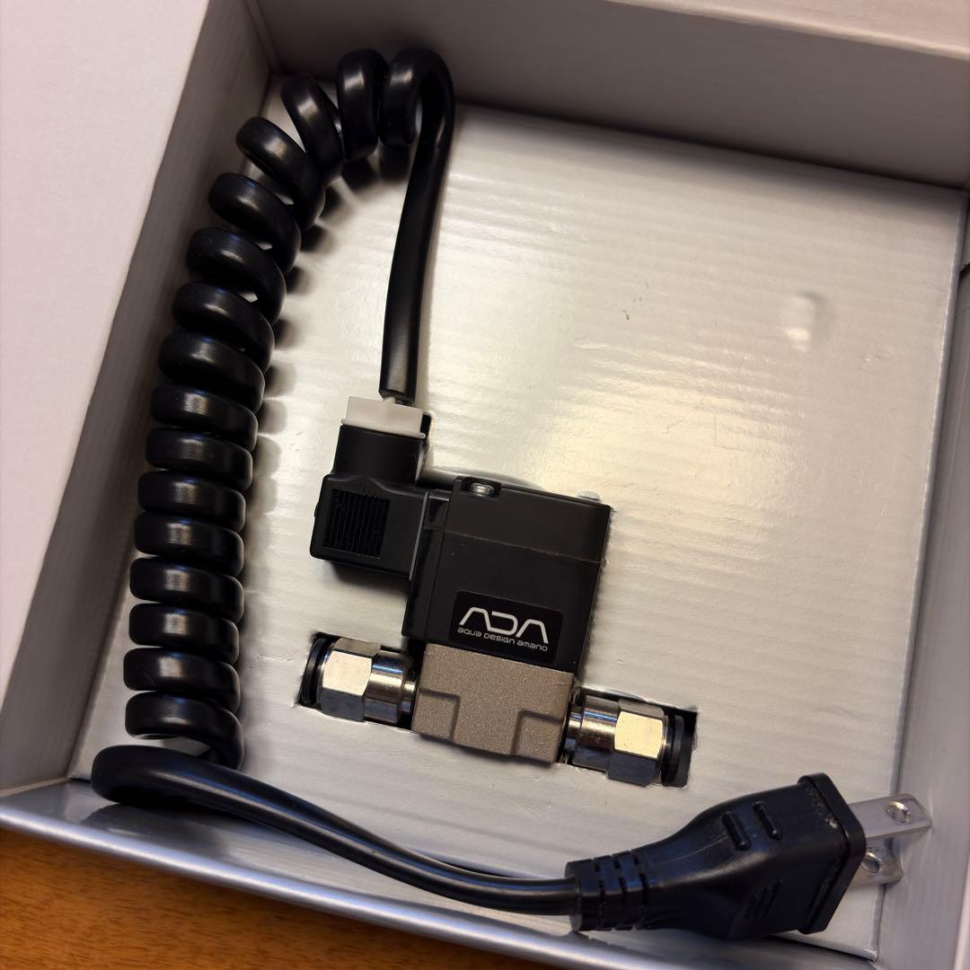 ADA 美品　アクアデザインアマノ ELバルブ 電磁弁 CO2