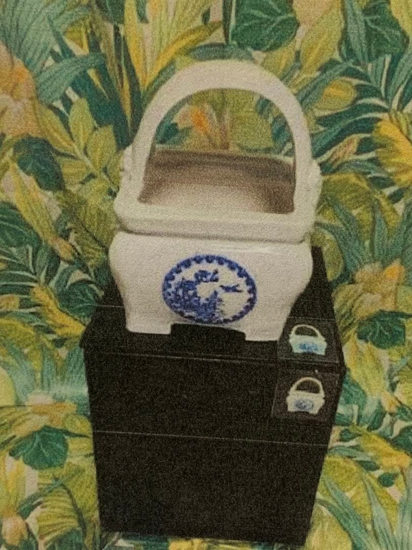 伊万里てあぶり　明治時代　花丸紋紋様　¥50000 箱付
