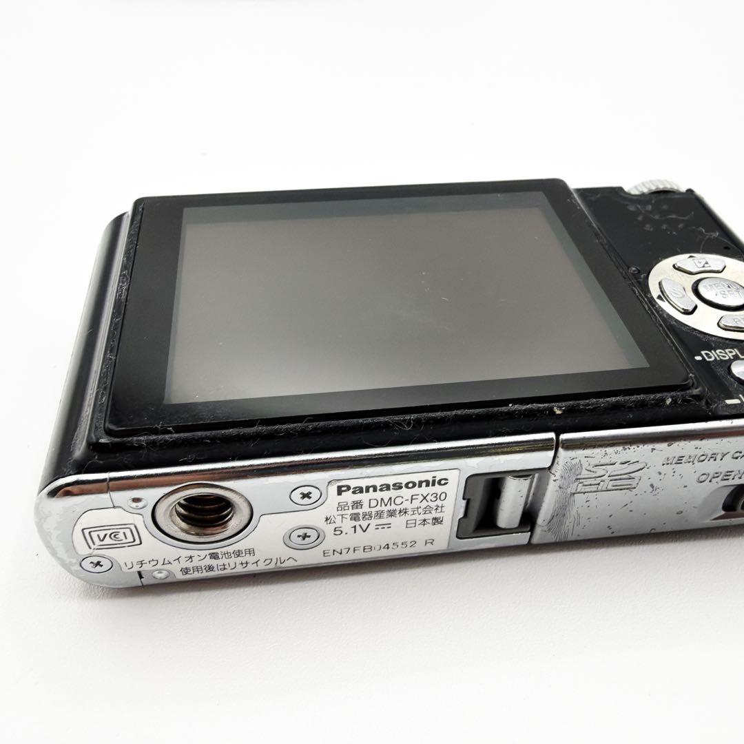 Panasonic LUMIX DMC-FX35 コンデジ　ブラック　レトロ