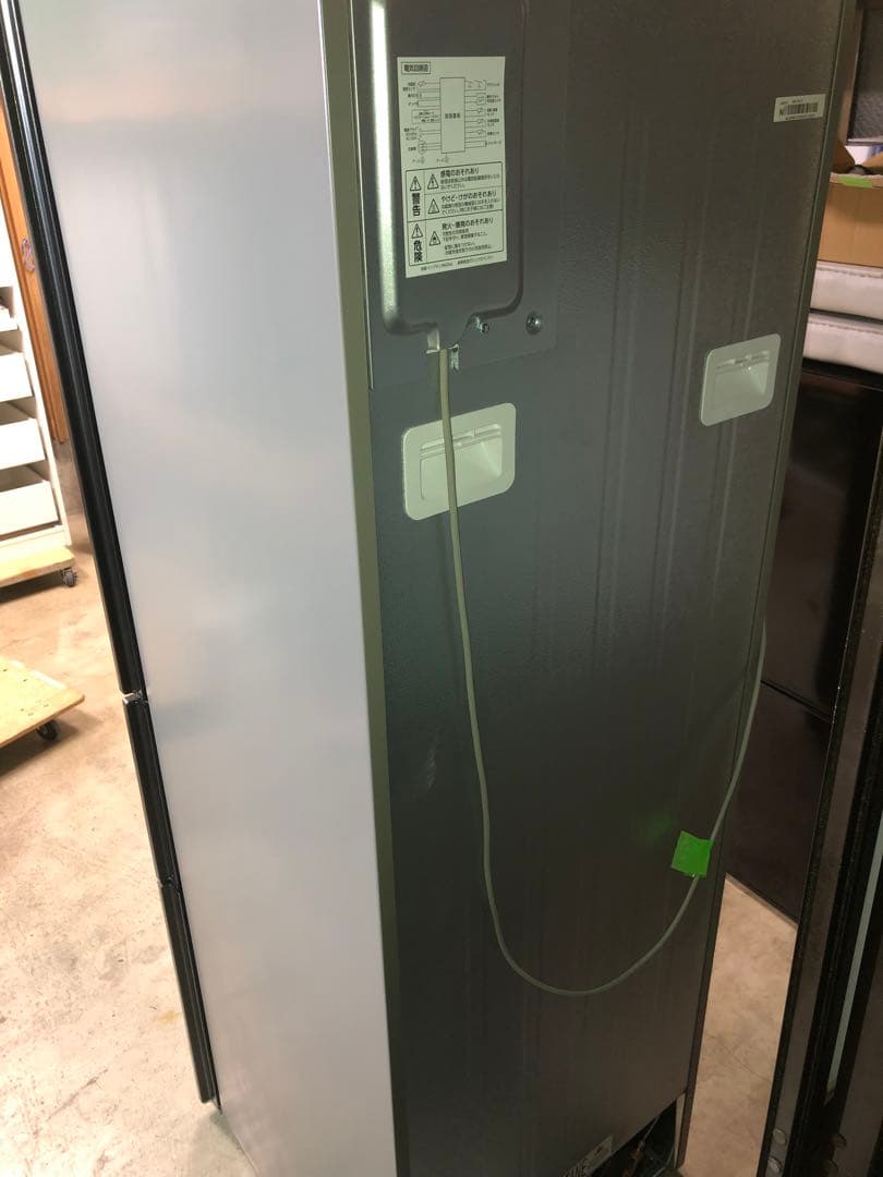 アイリスオーヤマ 2段冷蔵庫 320L 129L 両開き IRSN-32B-B