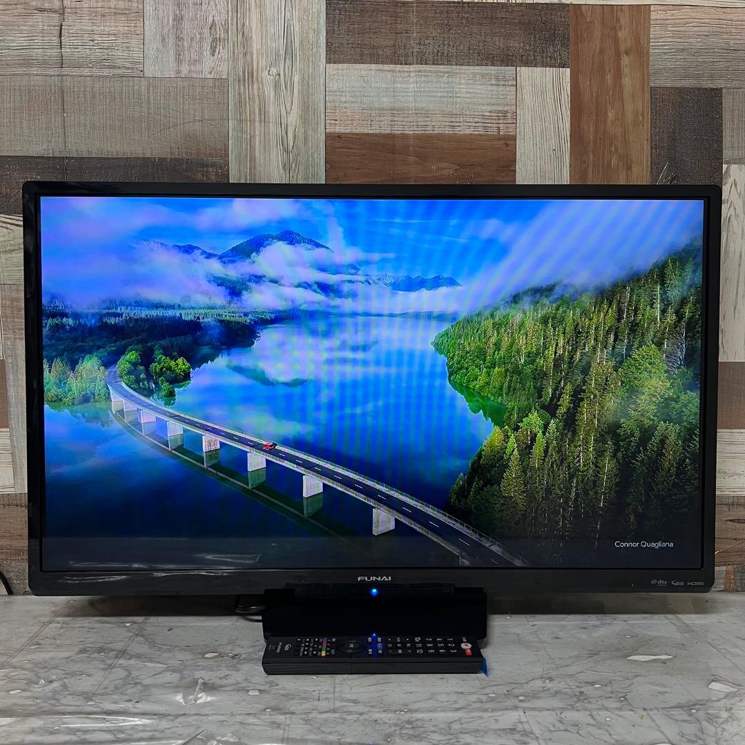全国送料込❣️フナイ32型地デジBS CSチューナー内蔵見ながら録画機能付テレビ