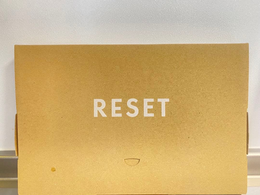 RESET 限定特典付き ファスティング 新品未開封