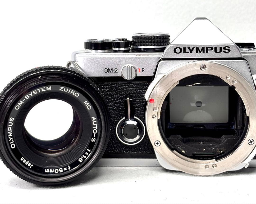 【現状品】OLYMPUS OM-2フィルム一眼レフカメラ標準レンズ付406298