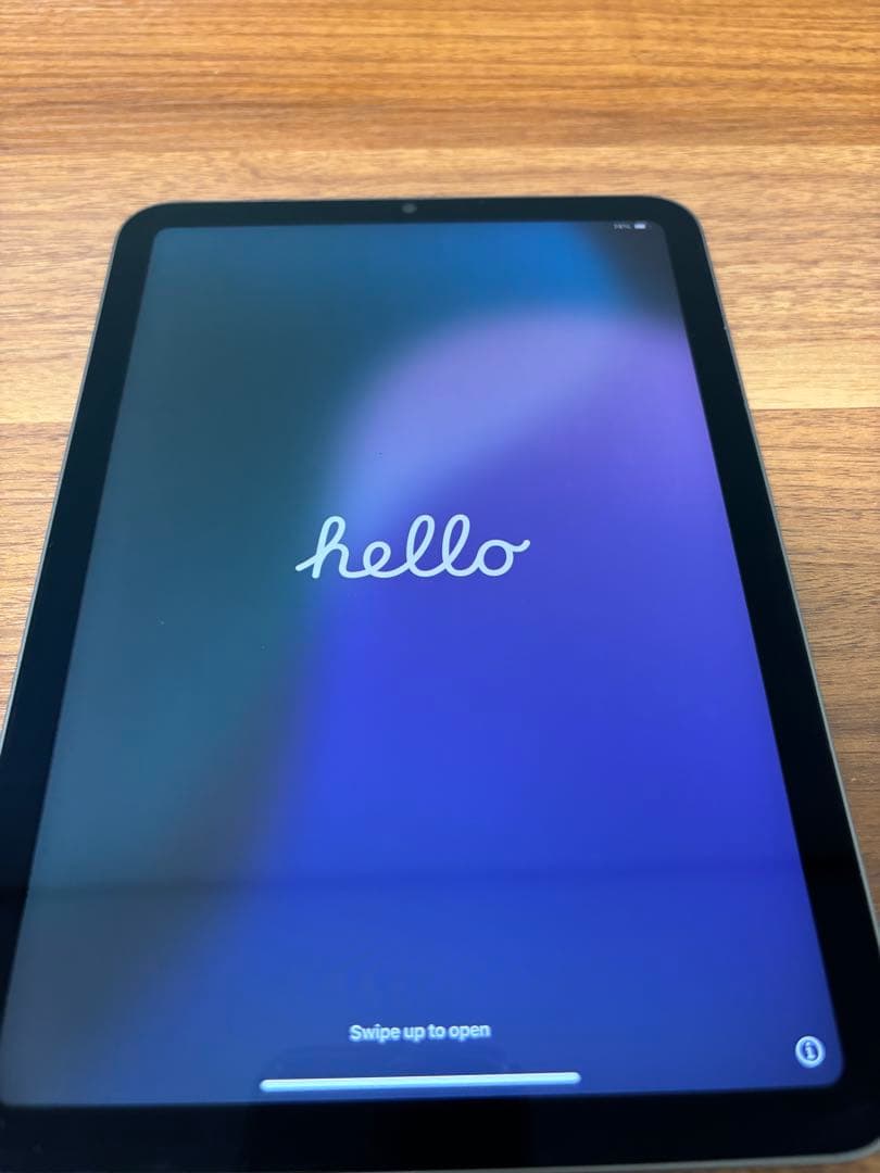 ipad mini 第6世代 本体のみ 64GB Wi-Fi バッテリー90%