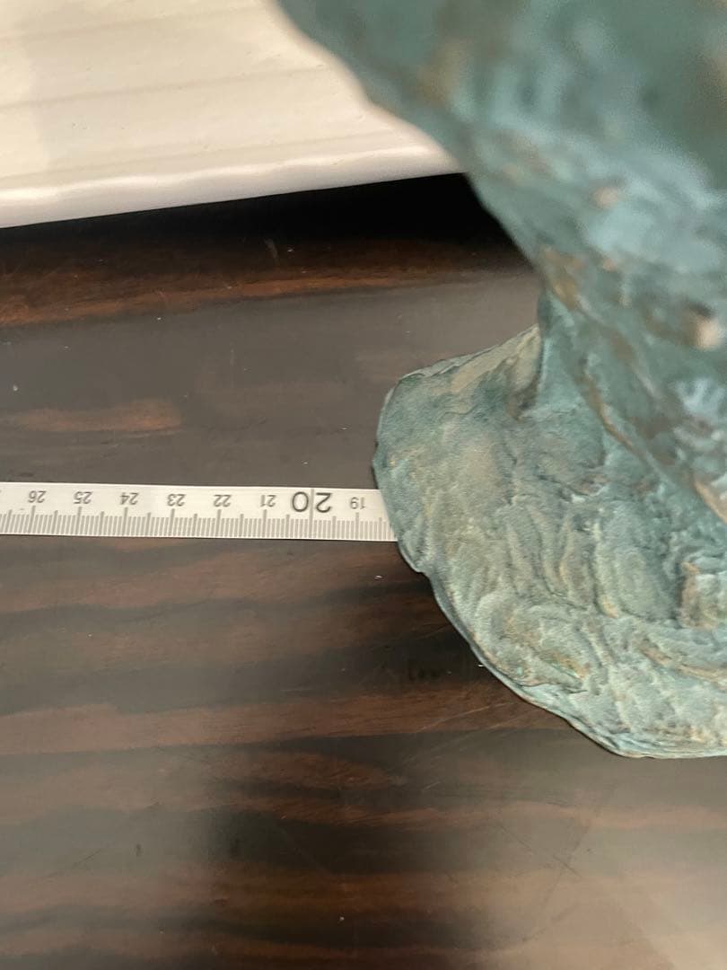 青銅製ドラゴン立体オブジェ 約20cm