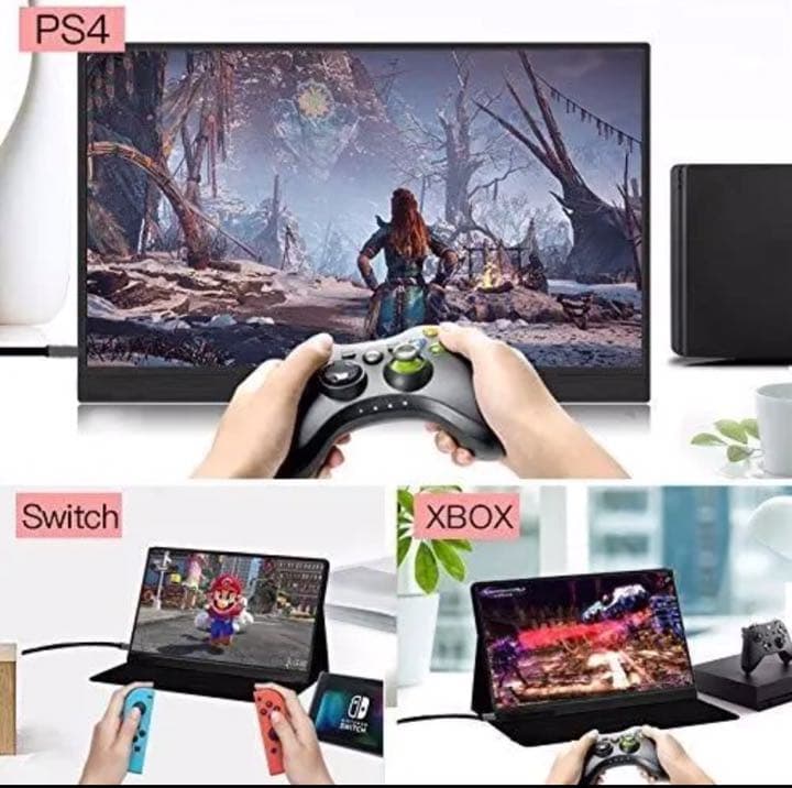 【セール中❗️】モバイルモニター ディスプレイ IPS1920x1080薄い軽量