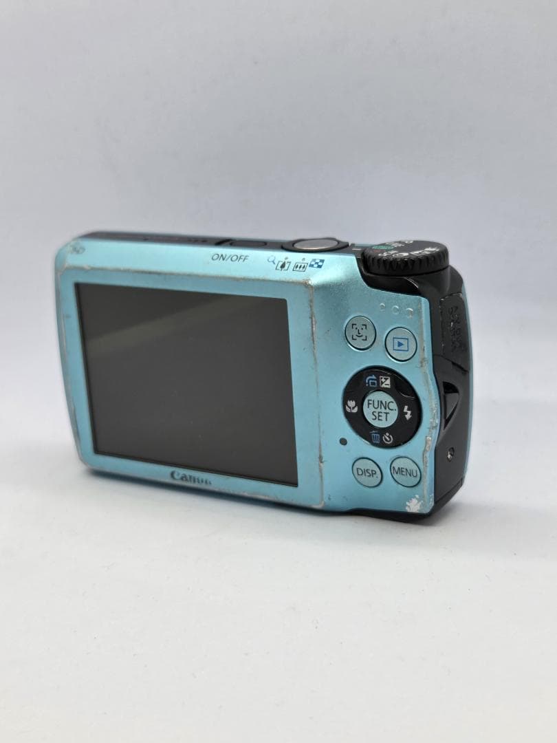 【ジャンク】キャノン Canon PowerShot A3200 IS 水色