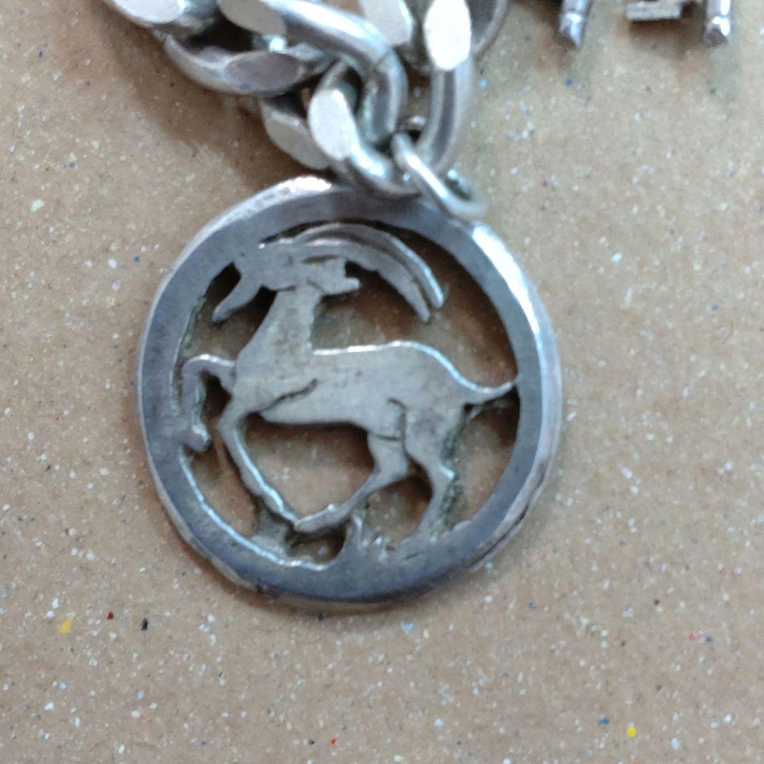 ◎チャームブレスレット SILVER925 【ビンテージ】【お値引対象品】