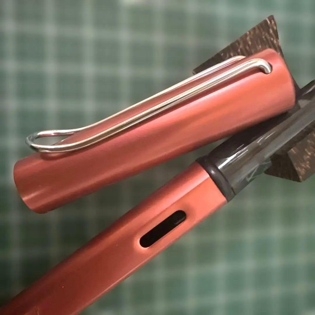 【希少品】LAMY アルスター 万年筆 2011年限定色 ラズベリー 洗浄済