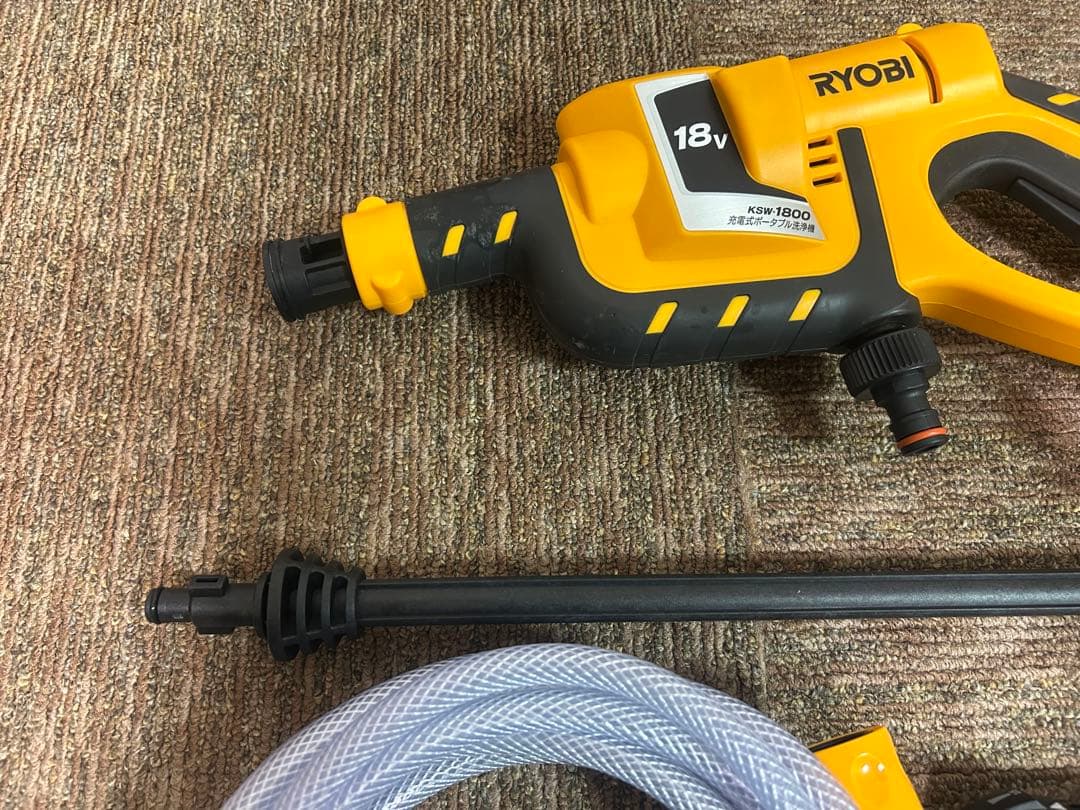 キョーセラkyocera リョービRYOBI 充電式洗浄機 KSW-1800本体