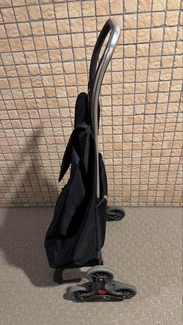 ROLSER キャリーカート 黒　買い物などに。フランスにて購入。