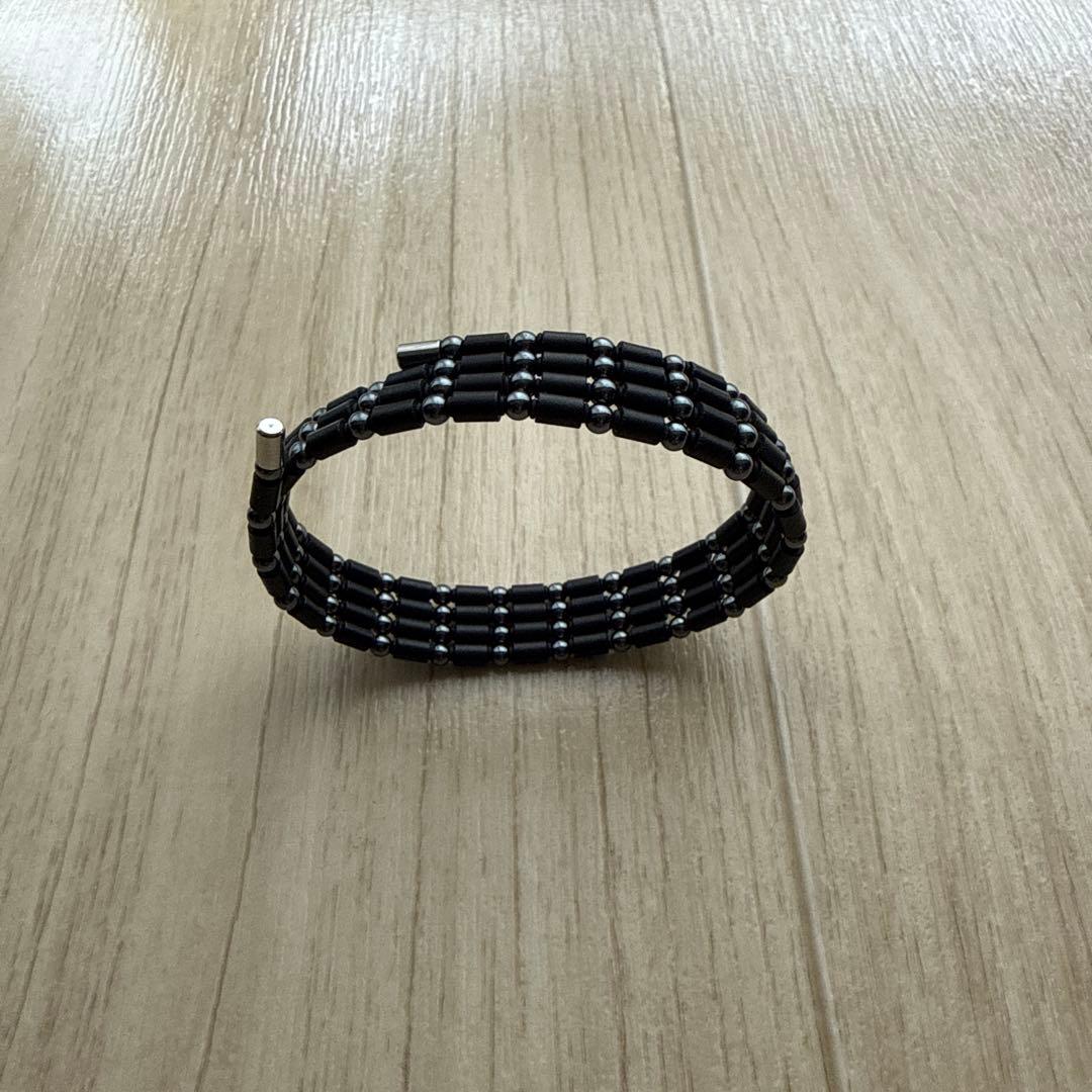 コアフォース ブラック ブレスレット COREFORCE 磁気アクセサリー