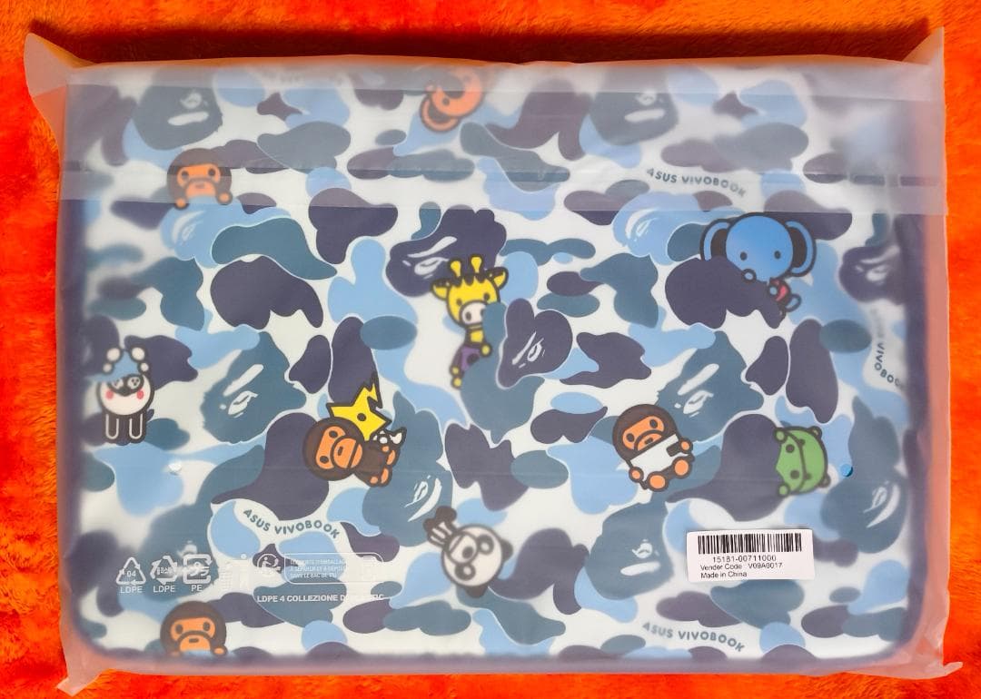 新品未開封 非売品 ASUS A BATHUNG APE PCバッグ BAPE