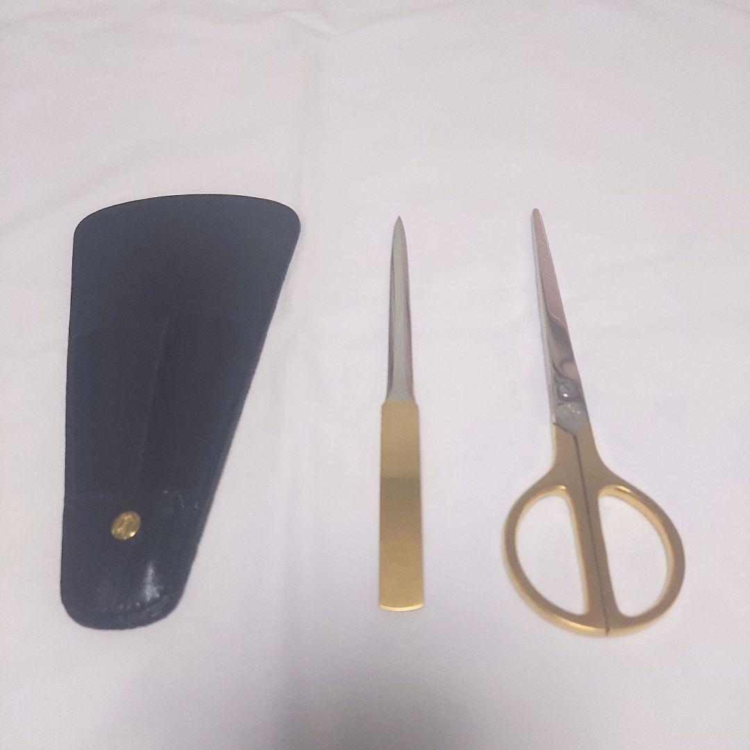【美品】ゴールドファイル　ステーショナリーセット
