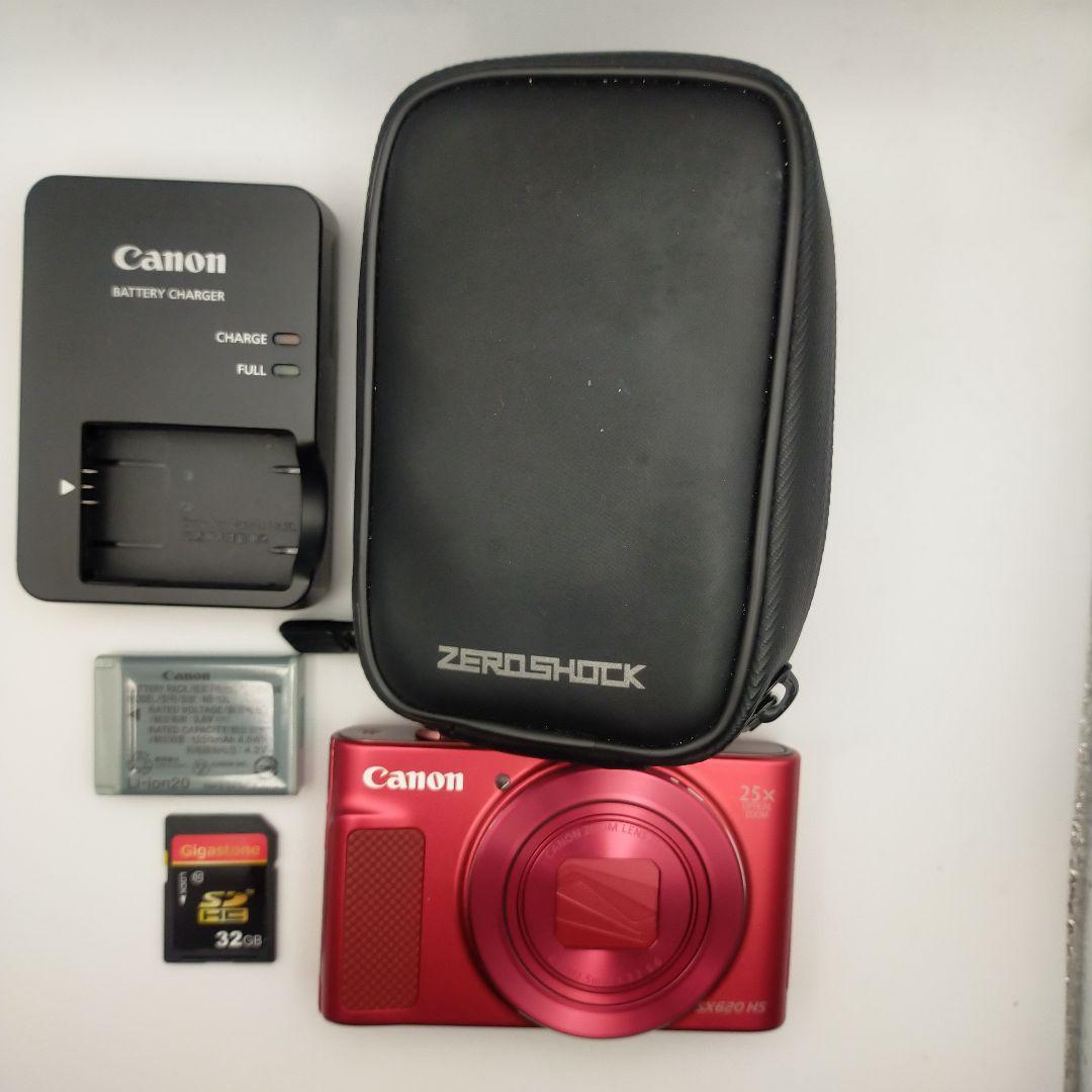 Canon PowerShot SX620 HS レッド　Wifi機能付き