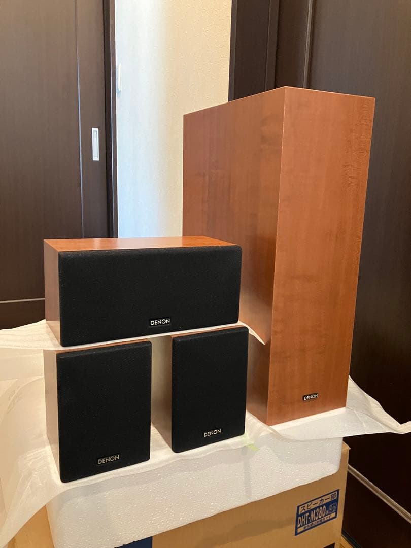 DENON DHT-M380 スピーカーシステム【新品未使用だが欠品あり】