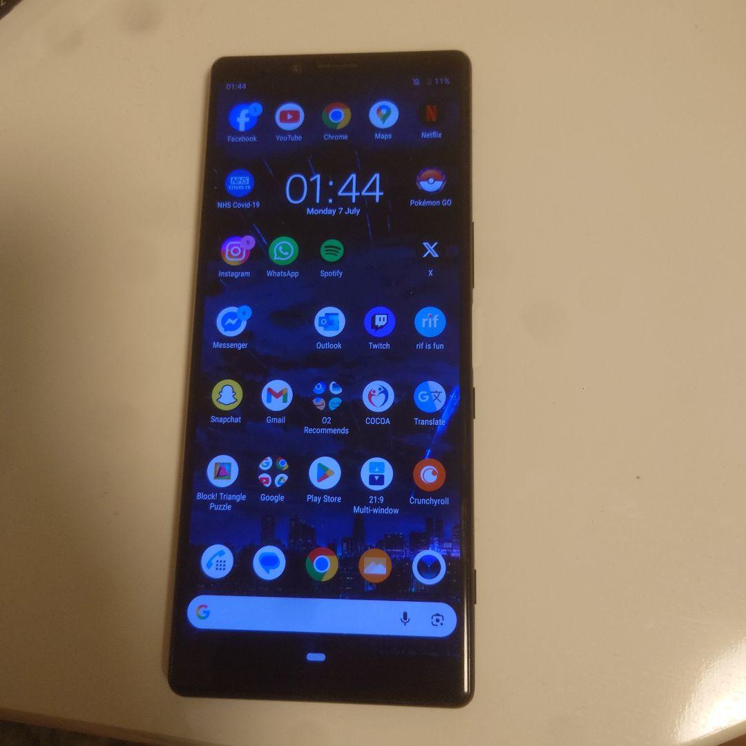 美品 Xperia1 SOV40 SIMフリー スマホ