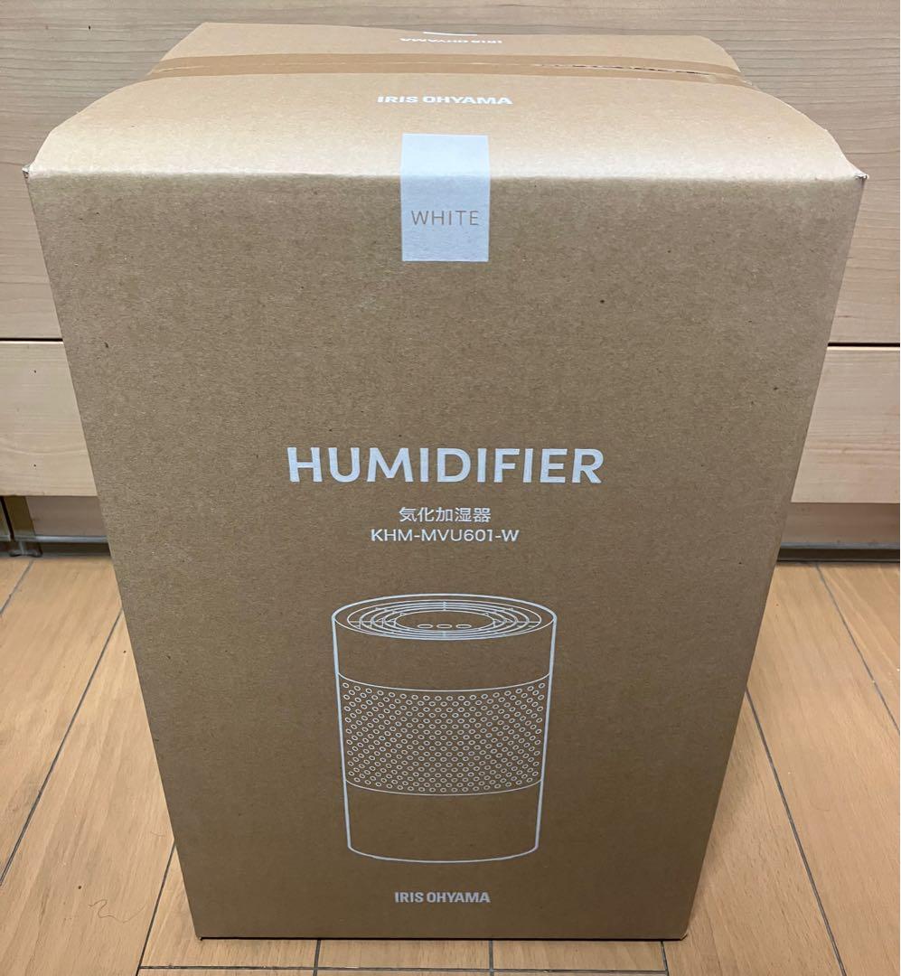 アイリスオーヤマ　気化式加湿器　KHM-MVU601-W