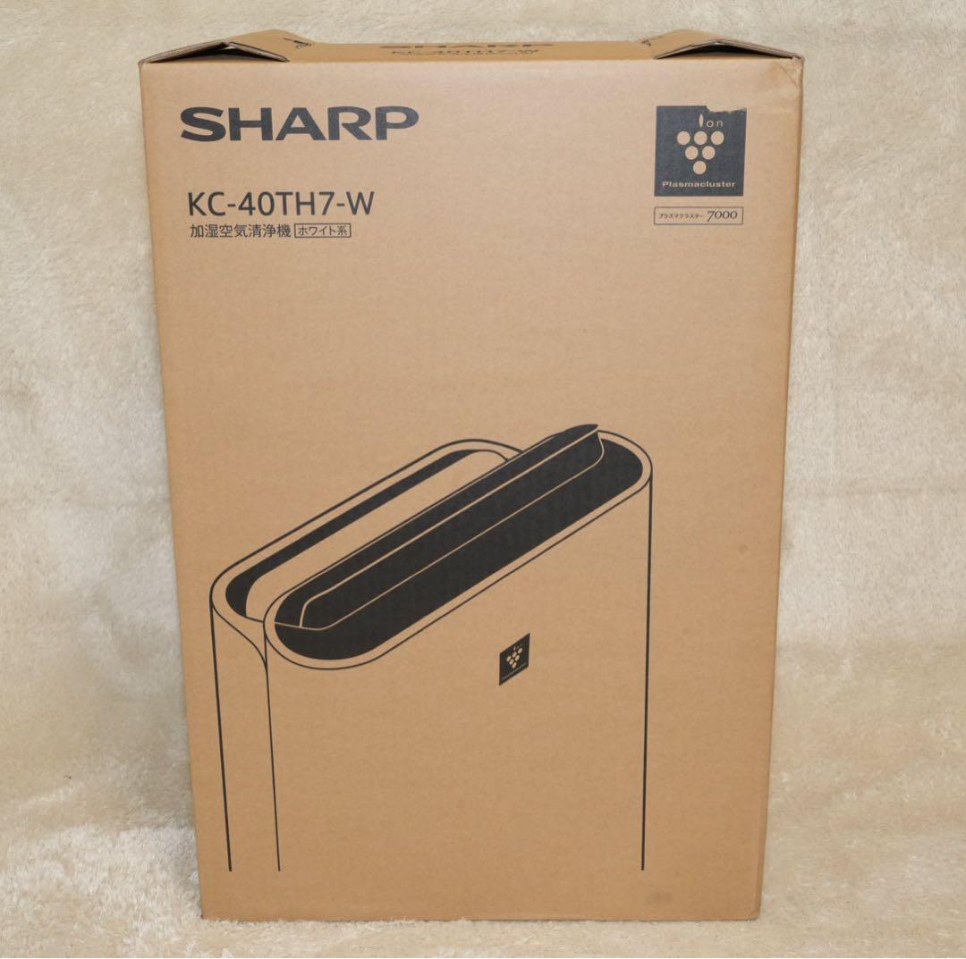 新品 SHARP プラズマクラスター加湿空気清浄機 KC40TH7W 2026