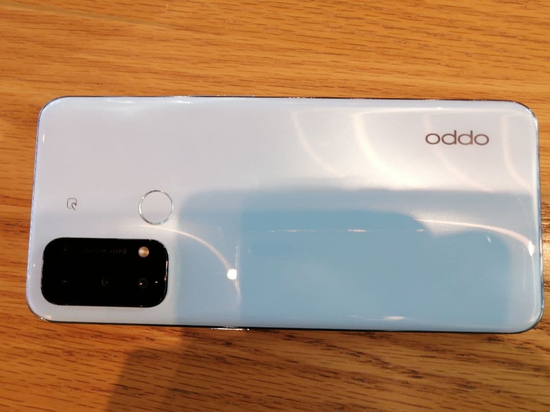 訳あり OPPO Reno5 A アイスブルー SIMフリー ケース付き