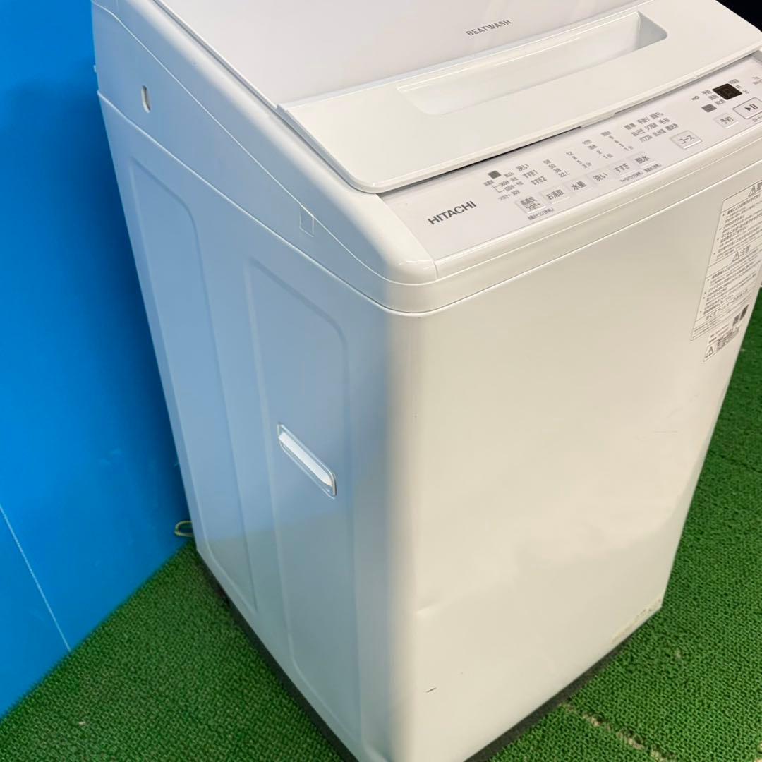 922 日立超最近　高年式　2025年製　極美品　ほぼ未商品　洗濯機　値引き対象