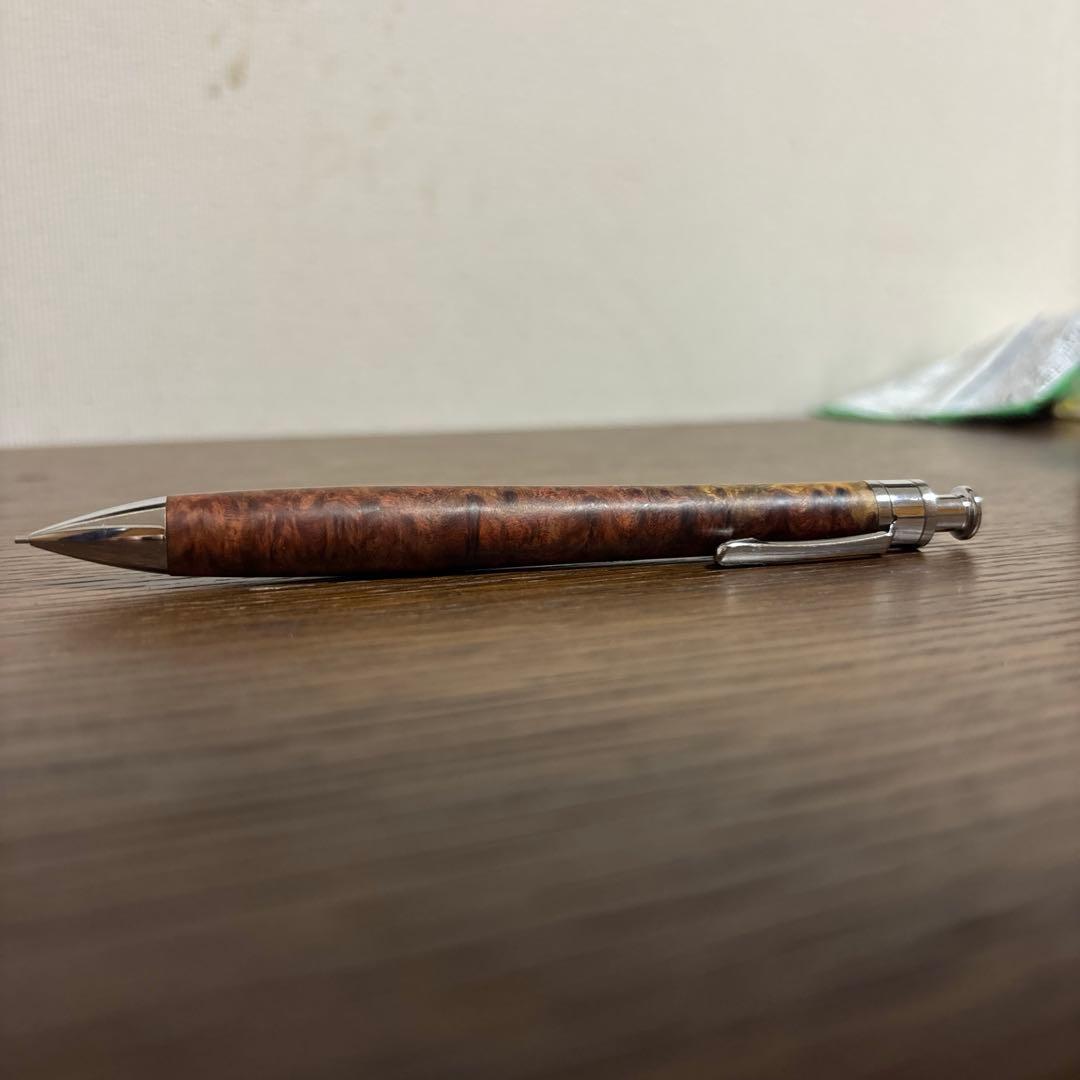 み*き様 【最終値下げ！！】工房楔　花梨紅白こぶ杢　上杢　ペンシル楔　5mm