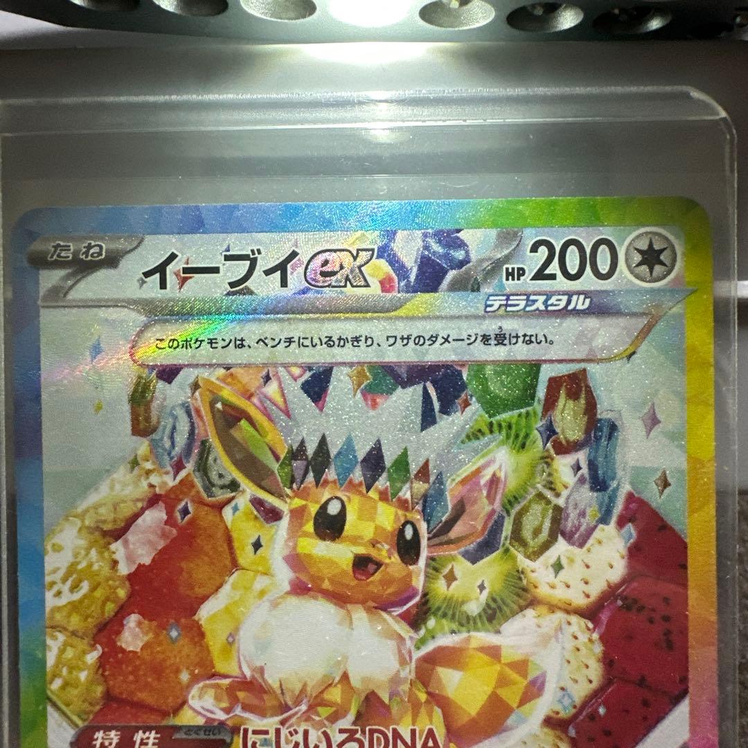 ポケカ　ポケモンカードゲーム　イーブイex SAR テラスタルフェスex