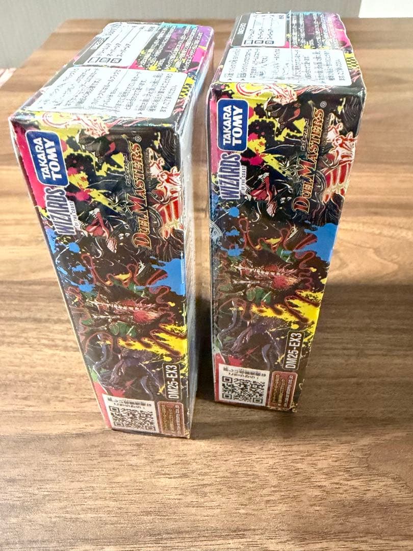 新品未開封邪神爆発デュエナマイトパック 王道W DM25-EX3　2box