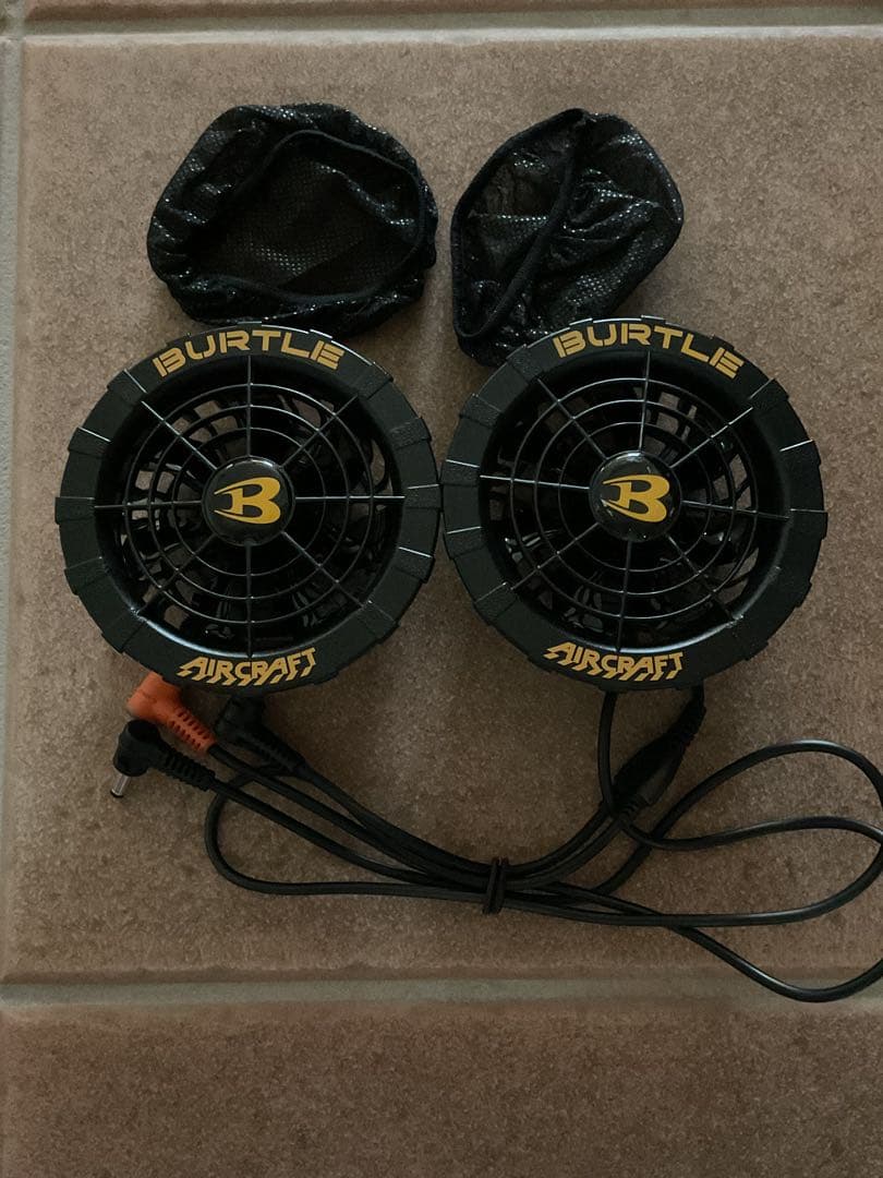 中古BURTLEエアークラフトファン&バッテリーセットAC300 AC310